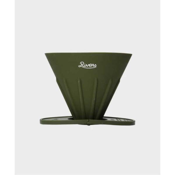RIVERS <br>コーヒーポアオーバーセット（ケイブR／ポンドF） オリーブ リバース