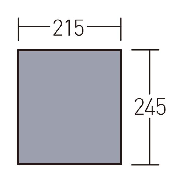 オガワキャンパル <br>グランドマットシャンティR用 3848 ogawa