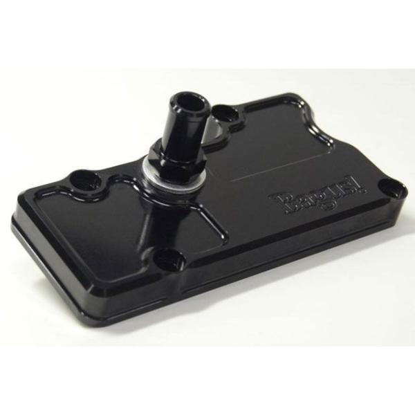 バグース GPZ900R ZRX1100/1200/DAEG 削り出しブリーザープレート ブラック ...