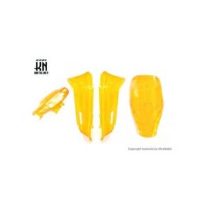 DIO AF28 AF35 アルミ ホイール 金 エアーバルブ付 前後　（六） DIO AF28 AF35 アルミ ホイール 前輪 後輪 セット エアーバルブ付