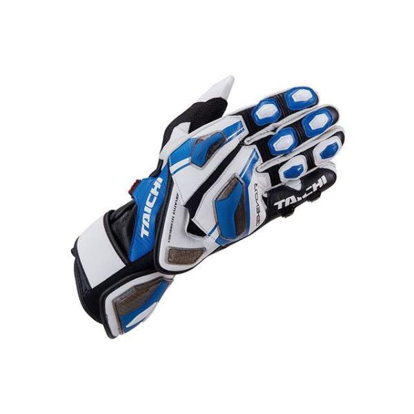 RSタイチ NXT055 GP-EVO.R Rグローブ（ブルー） サイズ L RSTAICHI