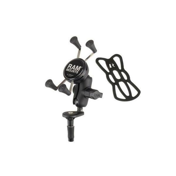 ラムマウント Xグリップ＆ステムマウント スマートフォン用 テザー付 RAM MOUNTS