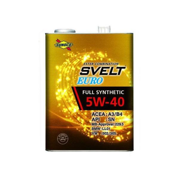 スノコ SVELT EURO（スヴェルトユーロ）ガソリン・ディーゼル エンジンオイル 5W-40 2...