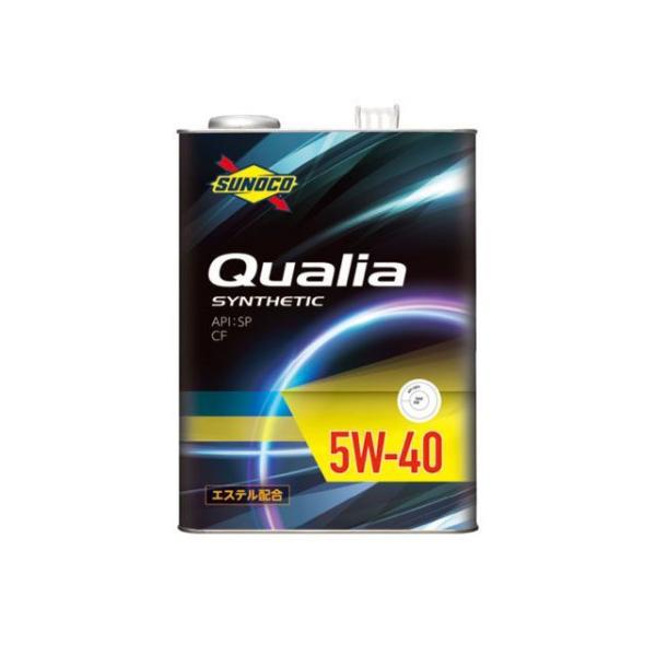 正規品／スノコ Qualia（クオリア）エンジンオイル 5W-40 20L SUNOCO 車 自動車