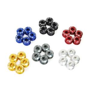 リデア TQXG-R5 Chainring Screw for Single 5mm カラー：チタン RIDEA