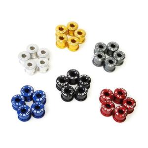 リデア TQXG-R8 Chainring Screw for Double 8mm カラー：ブラック RIDEA