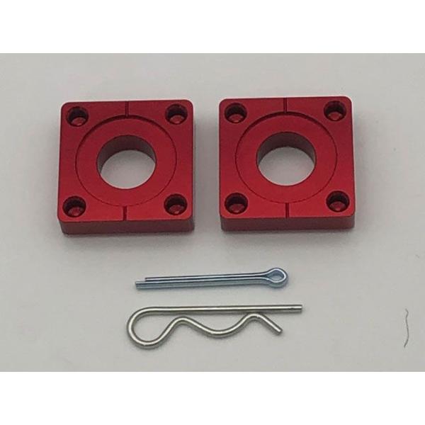 クリエイティブ・ファクトリー ポッシュ Z900/RS チェーンアジャスタープレート（レッド） C....