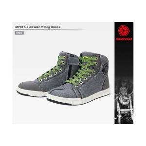 スコイコ MT016-2 カジュアルライディングシューズ（グレー） サイズ