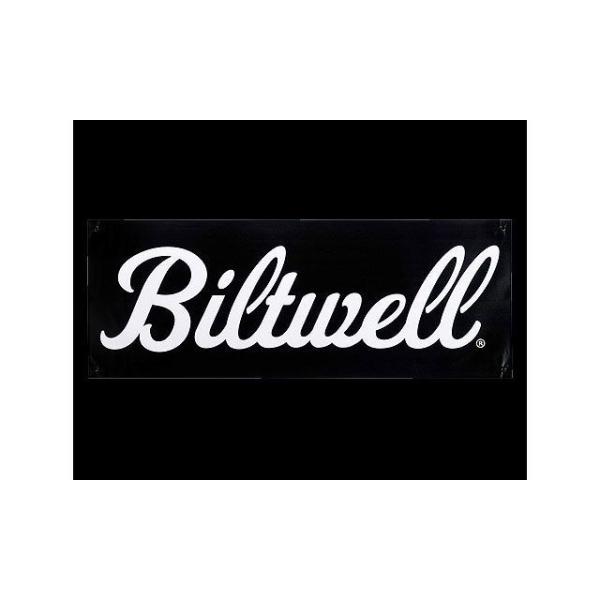 ビルトウェル ショップバナー SCRIPT BLACK/WHITE Biltwell