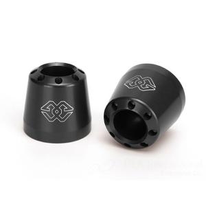 ギルズツーリング 汎用 内径12mm-22mmの中空ハンドルバー ハンドルバー ウエイト CONE ブラック GILLES TOOLING