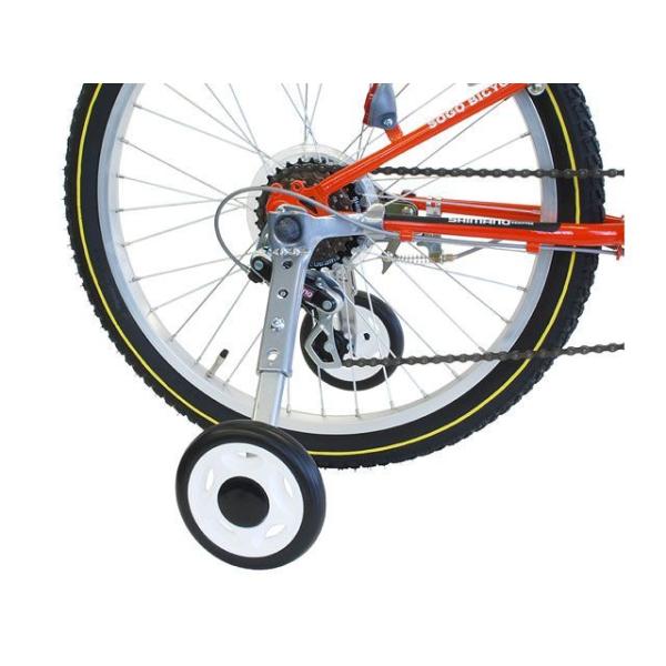 PALMY（自転車） P-701W-1624 CTB対応補助輪（ホワイト/ブラック） PALMY