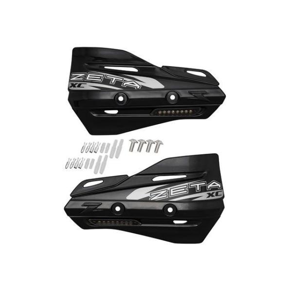 ジータ 汎用 XCフラッシャープロテクター スモークレンズ（ブラック） ZETA