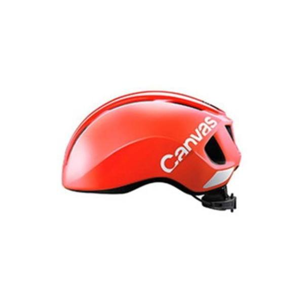 オージーケーカブト（自転車） ヘルメットキャンバス-スポーツM/L フラッシュレッド OGK KAB...