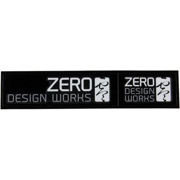 ゼロデザイン ステッカー 転写（ホワイト/グレー） ZERO DESIGN WORKS