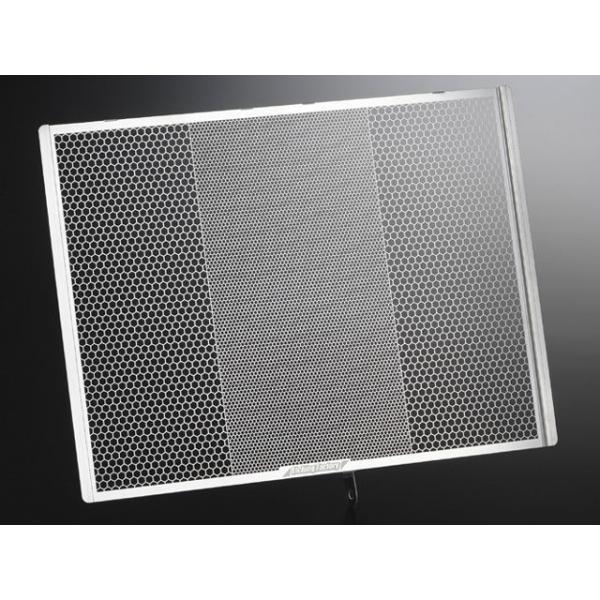 エッチングファクトリー ZX-10R ZX-10R（06〜07）用 ラジエターガード カラー 赤エン...