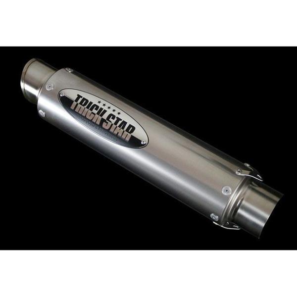 トリックスター ZX-10R レーシングスリップオンマフラー ショットガン 焼き色付パイプ ステンレ...