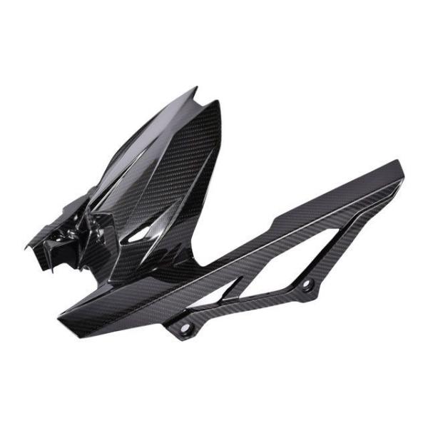 SPEEDRA ZX-25R リアフェンダー 純正形状 ドライカーボン 仕様 綾織り艶あり SPEE...