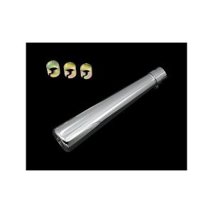 アウトレット特価 NEW 爆音管 メッキorアイアンブラック メガホン