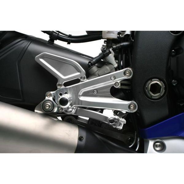 ゲイルスピード YZF-R6 エラボレート フットコントロールキット シルバー GALESPEED