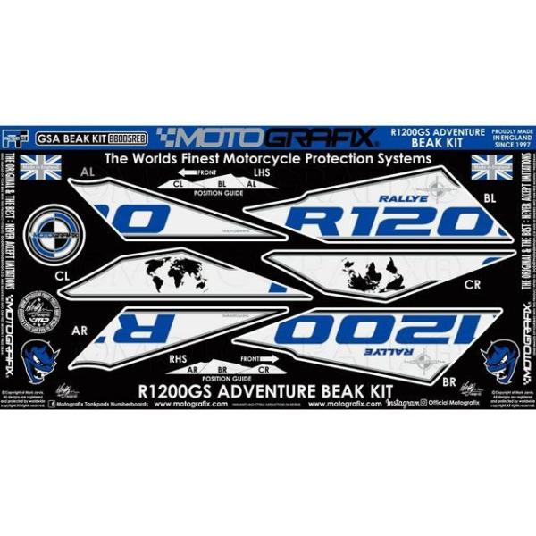 モトグラフィックス R1200GS Adventure BEAK PROTECTION KIT MO...