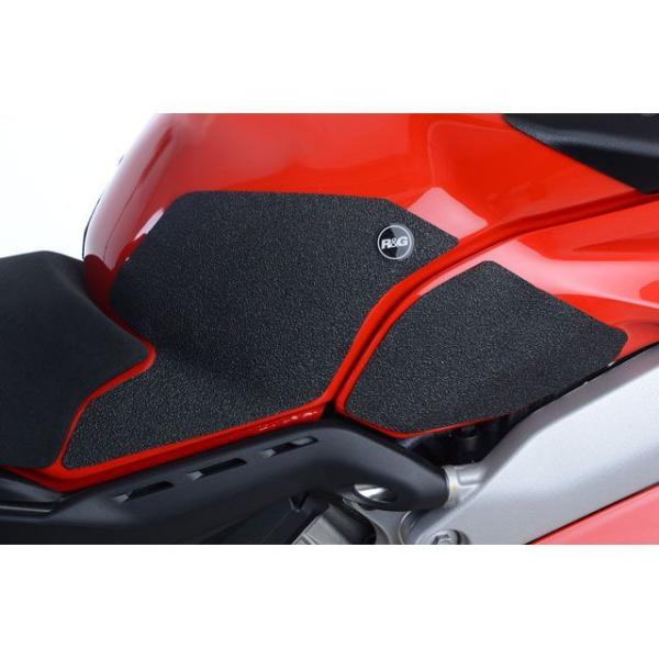 アールアンドジー Panigale V4/V4S/Speciale トラクションパッド ブラック R...