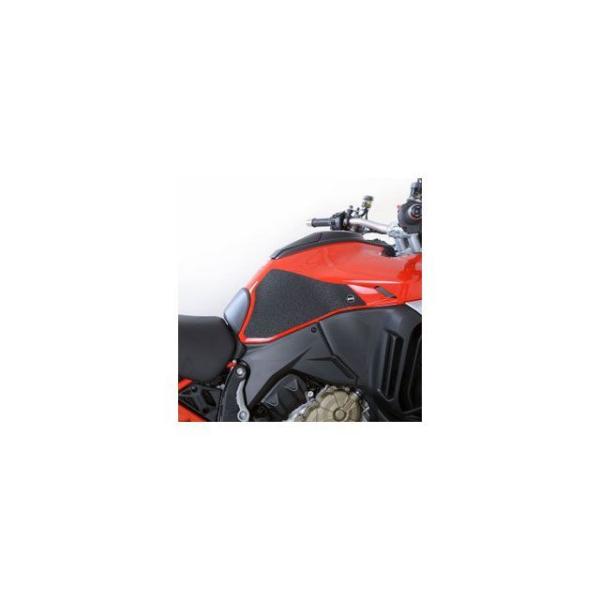 アールアンドジー Multistrada V4（S） トラクションパッド ブラック R&amp;G