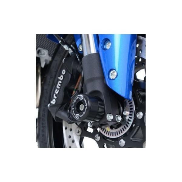 アールアンドジー GSX-S1000/F フォークプロテクター ブラック R&amp;G