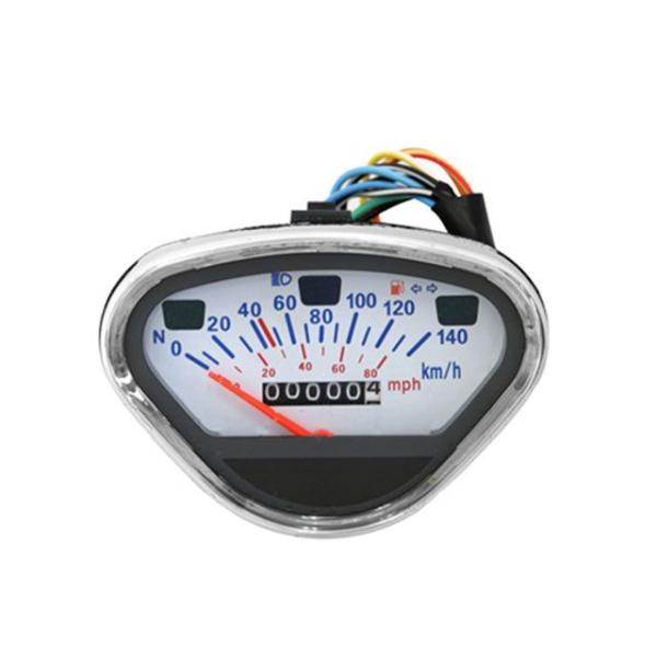 田中商会 初期型シャリィ 初期型ダックス ダックス シャリィ用 スピードメーター カラー ホワイト ...