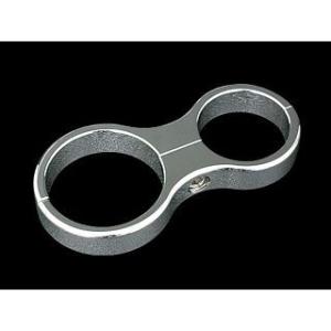 ネオファクトリー 汎用 39mmフォーク用 48mmメータークランプ カラー クローム Neofac...