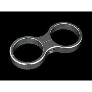 ネオファクトリー 汎用 49mmフォーク用 48mmメータークランプ カラー クローム Neofac...