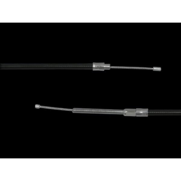 ネオファクトリー アイアンスポーツスターモデル 47in クラッチケーブル ブラック 72-85y ...