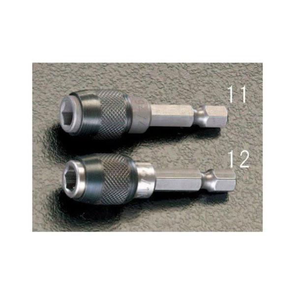 エスコ 1/4”Hex/50mm ビットホルダー（M・クイック） ESCO バイク 車 自動車 自転...