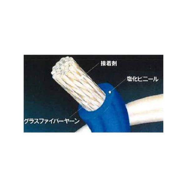 エスコ φ4mmx50m グラスファイバーロープ ESCO バイク 車 自動車 自転車