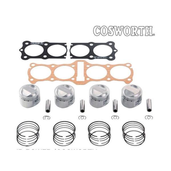 ビトーR&amp;D GPZ900R/1000RX COSWORTH ピストンキット 75mm 972cc ...