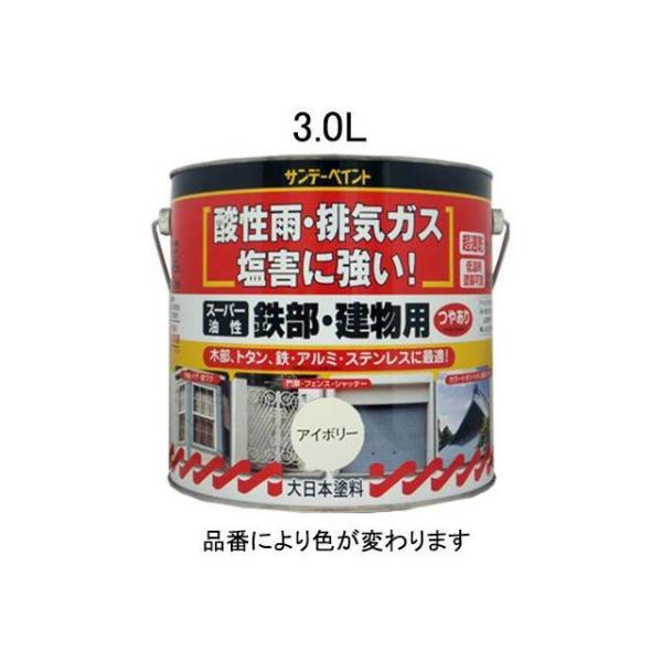 正規品／エスコ 3.0L 油性・多目的塗料/鉄部・建物用（グレー） ESCO バイク 車 自動車 自...