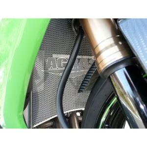 アグラス ZX-10R ラジエターコアガード タイプ Aタイプ（AGRASロゴ有り） AGRAS