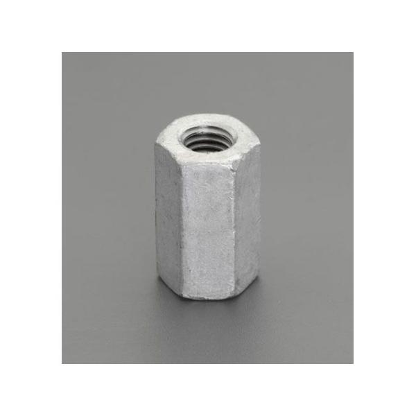 エスコ M12x50mm 高ナット（どぶメッキ/4個） ESCO バイク 車 自動車 自転車