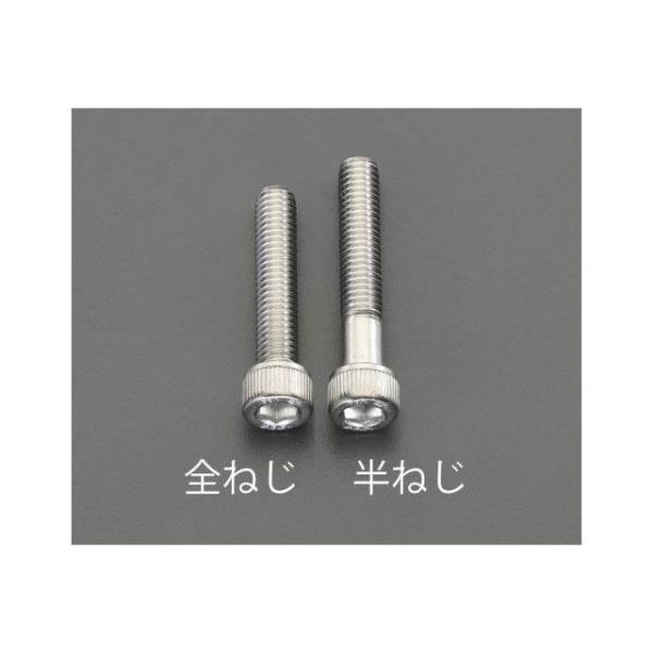 エスコ M 8x80mm A2-100 六角穴付ボルト（ステンレス/2本） ESCO