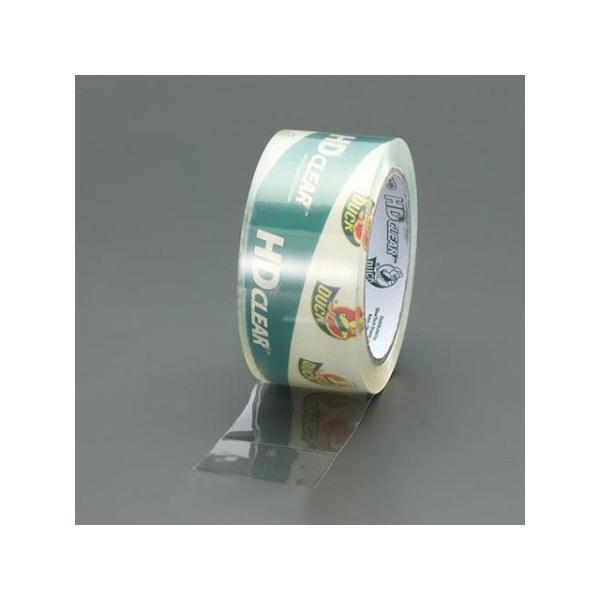 エスコ 48mmx 50m 梱包用透明テープ（強力/4巻） DUCK ESCO バイク 車 自動車 ...