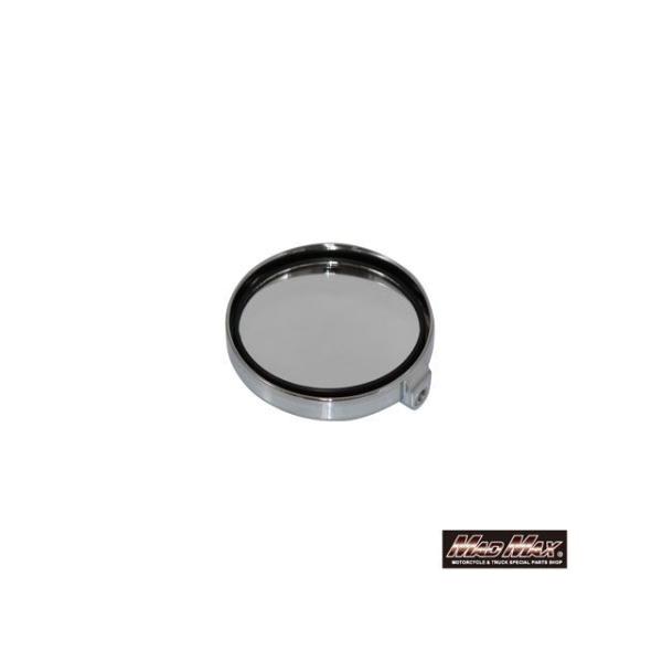 マッドマックス 汎用 バイク用 カワサキ Z2タイプミラー 単体 メッキ MADMAX バイク