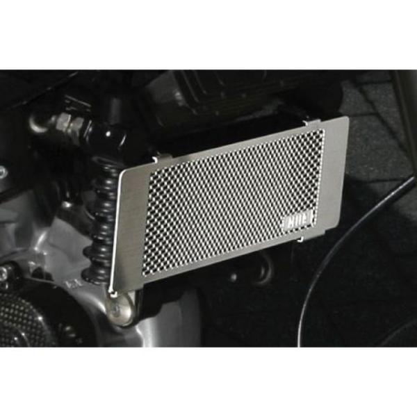 アエラ ハイパーモタード用オイルクーラープロテクター（ステンレス地肌） AELLA