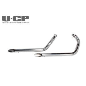 ビラーゴ250 社外マフラー スラッシュカット ステーなし Uchi Custom Parts ビラーゴ125 ビラーゴ250 マフラー本体 ビラーゴ250