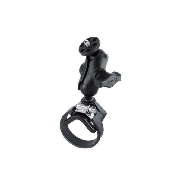 ラムマウント カメラマウント＆ベルトクランプベースセット ショートアーム 1インチボール RAM-B...