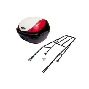 ワールドウォーク スーパーカブC125 スーパーカブC125用リアキャリア専用リアボックスセット（ブラック） WW