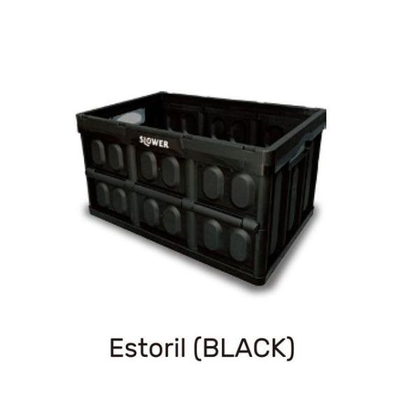 SLOWER フォールディングコンテナ エストリル（ブラック） SLOWER