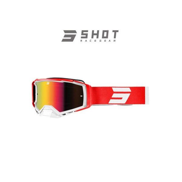 正規品／SHOT RACE GEAR ゴーグル CORE（レッド） SHOT RACE GEAR バ...