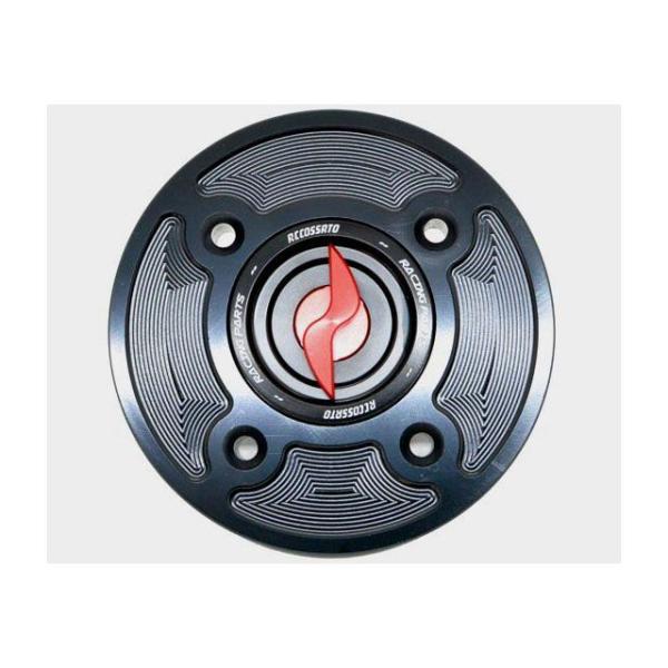 アコサット アルミタンクキャップ Ver.4 KAWASAKI用04タイプ カラー ブルー ACCO...