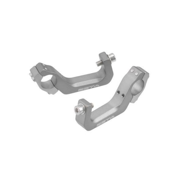 ジータ 汎用 ハンドガードマウント ロングUクランプキット 大径バー用（28.6mm） ZETA