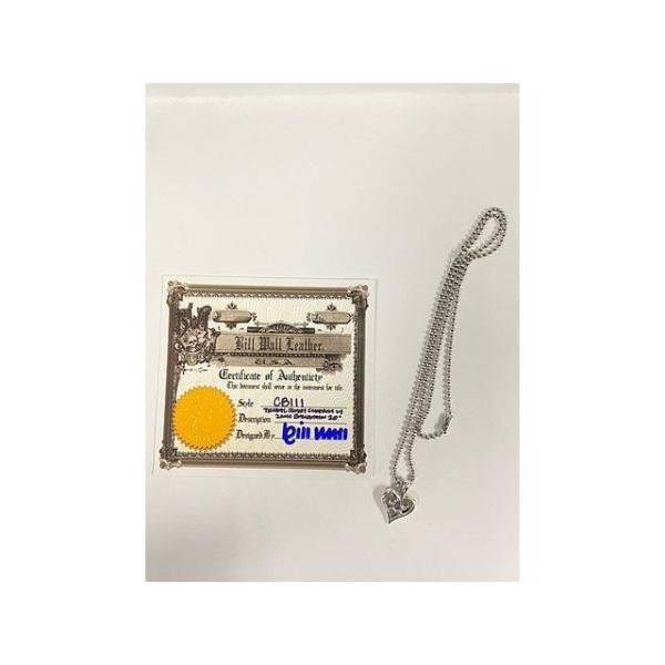 Bill Wall Leather TRIBAL HEART CHARM W/2MM BALL CH...