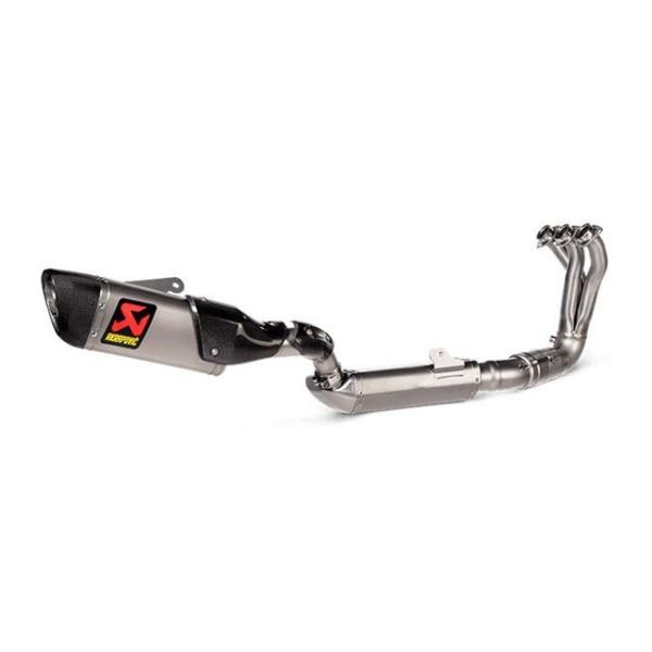 アクラポビッチ TRACER9 GT フルエキゾーストマフラー レーシング（チタン） JMCA AK...